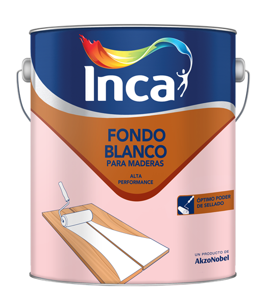 Soho Pinturas. IA Fondo Madera Blanco 4L